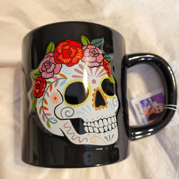 Deborah Curiel Other - 18 oz Sugar Skull Mug